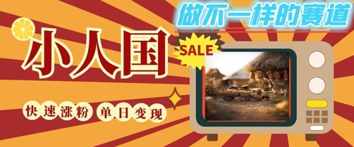 DeepSeek+绘图+视频制作小人国微观视频，小白轻轻松松上手，条条爆款，条条变现，单日就能收益搞副业-副业刚需-兼职-网赚搞副业网