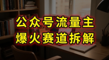 AI公众号流量主爆火赛道拆解—剧评领域，86分钟干货分享搞副业-副业刚需-兼职-网赚搞副业网