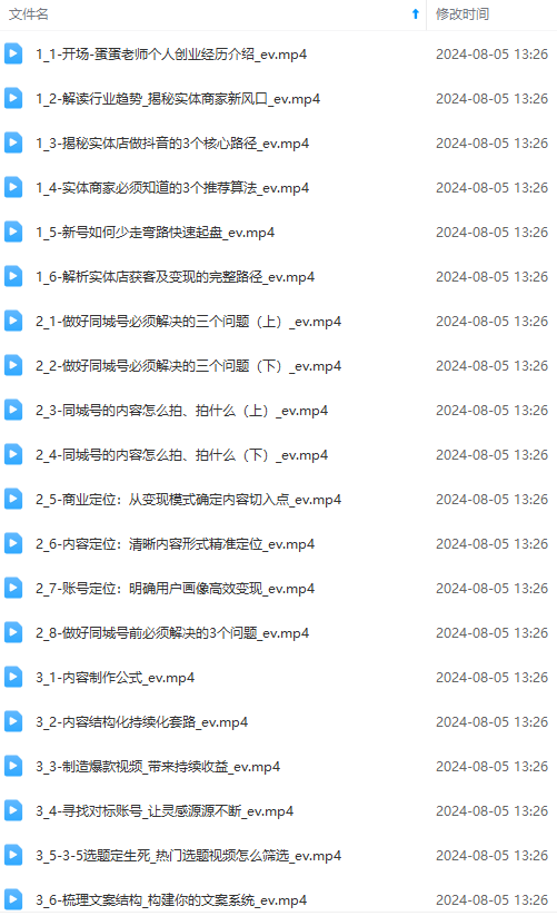 图片[1]搞副业-副业刚需-兼职-网赚实体店老板获客特训营：认知、定位、文案、矩阵、直播、AI等(72节搞副业-副业刚需-兼职-网赚搞副业网